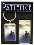 MZ06671 - Keychain and money clip fishing patience