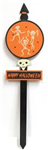 114966 - Halloween yard stake dancing skeleton 36x9in