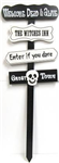 114967 -Halloween yard stake dead and alive 38x12in