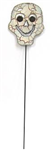 115125 - Halloween yard stake skull 22in