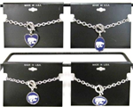 02A-15KSU - KSU Wildcats Toggle Bracelet Licensed
