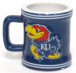 10004KU - KU Jayhawks mini sculpted mug