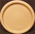 12458 2780 - Candleholder pillar 5in tan