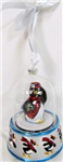 Ornament Musical Penguin  cs pk 50