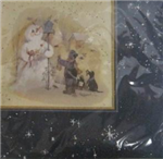 Napkins beverage snowman w/kids 20ct
