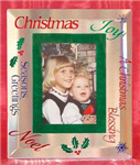 21730 - Chr Frame Christmas Traditional