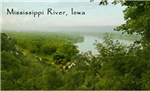 4116IA - IA magnetic postcard Mississippi River