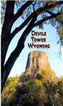 4438WY - wy-magnetic-postcard-devils-tower-wyoming