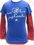 4776SKU-S - KS Jayhawks L/S shirt true love 7/8