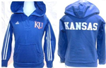 478VOKU-M - KS Jayhawks hoodie placket 10/12