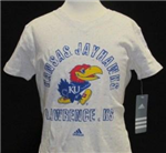 479ZVKU-M - KS Jayhawks tee shirt confetti 10/12
