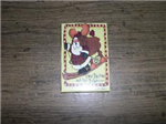 Chr magnet w/moose and santa 2x3in