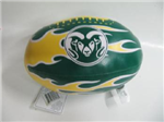 1218CSU - CSU Rams football plush 8in