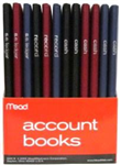 64516 - Account book ledger,cash or record 9.5x6in 80ct