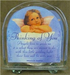AGL006 - candleholder-triangle-thinking-of-you-3in
