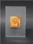 BD291162 - Frame 2x2in dimpled glass rect