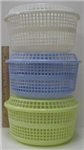 1306 - Plastic Basket Asst Colors
