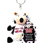 C155 -Keychain Holy Cow talking
