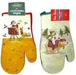 Chr oven mitt 15in asst styles