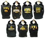 IA-YBLK-L - IA Hawkeye hoodie youth black large