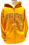 ISU-YGLD - IA State hoodie youth gold XL