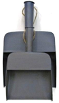 KK5481OB - dust-pan-tin-set-of-2-old-blue-10575in