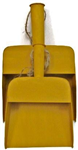 KK5481OY - dust-pan-tin-set-of-2-old-yellow-10575in