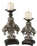 OK-4219-C1 - candle-holder-sets-fleur-de-lis-roman-series