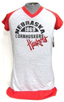 14-013-002-XL - NE Husker nightshirt w/ruffle XL