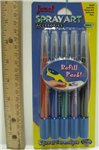14056 -Markers Spray Art 5pc Jewel