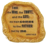 T88002E -Inspirational rock 3.5in John 14:6