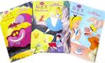 Coloring Book Alice in Wonderland 3 asst