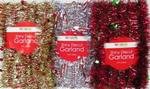 Chr Garland Shiny DieCut 12ft