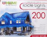 Chr Icicle Lights 200 Blue