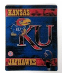 14807KU -KU Jayhawks Magnet 3D