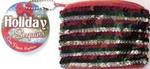 Chr Holiday Coin Purse w/keychain Asst