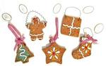 Chr Ornaments Gingerbread Asst
