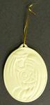 Ornament jade porcelain holy family
