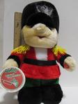 Chr plush musical toy soldier 13in