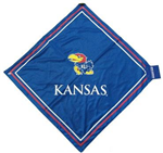 15001-UKS - KU Jayhawks bandana jersey 23x23in