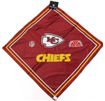 15003-REDS - KC Chiefs bandana jersey 23x23in