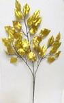 Chr Branch Gold Leaves 25inch
