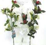Chr Floral Holly Bush 26 in. Asst