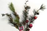 Chr Branch w/Fruit & Pine Cones 25inch Asst