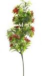 Chr Floral Poinsettia Bush 24inch plastic