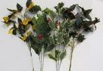 Chr Holly Stems 24inch Asst