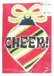 Chr garden flag 19x13in