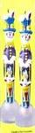 Easter Bunny Candle Tophat 2pc set