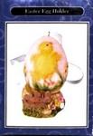 Easter egg w/holder 3in