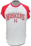 NE Husker shirt muscle large